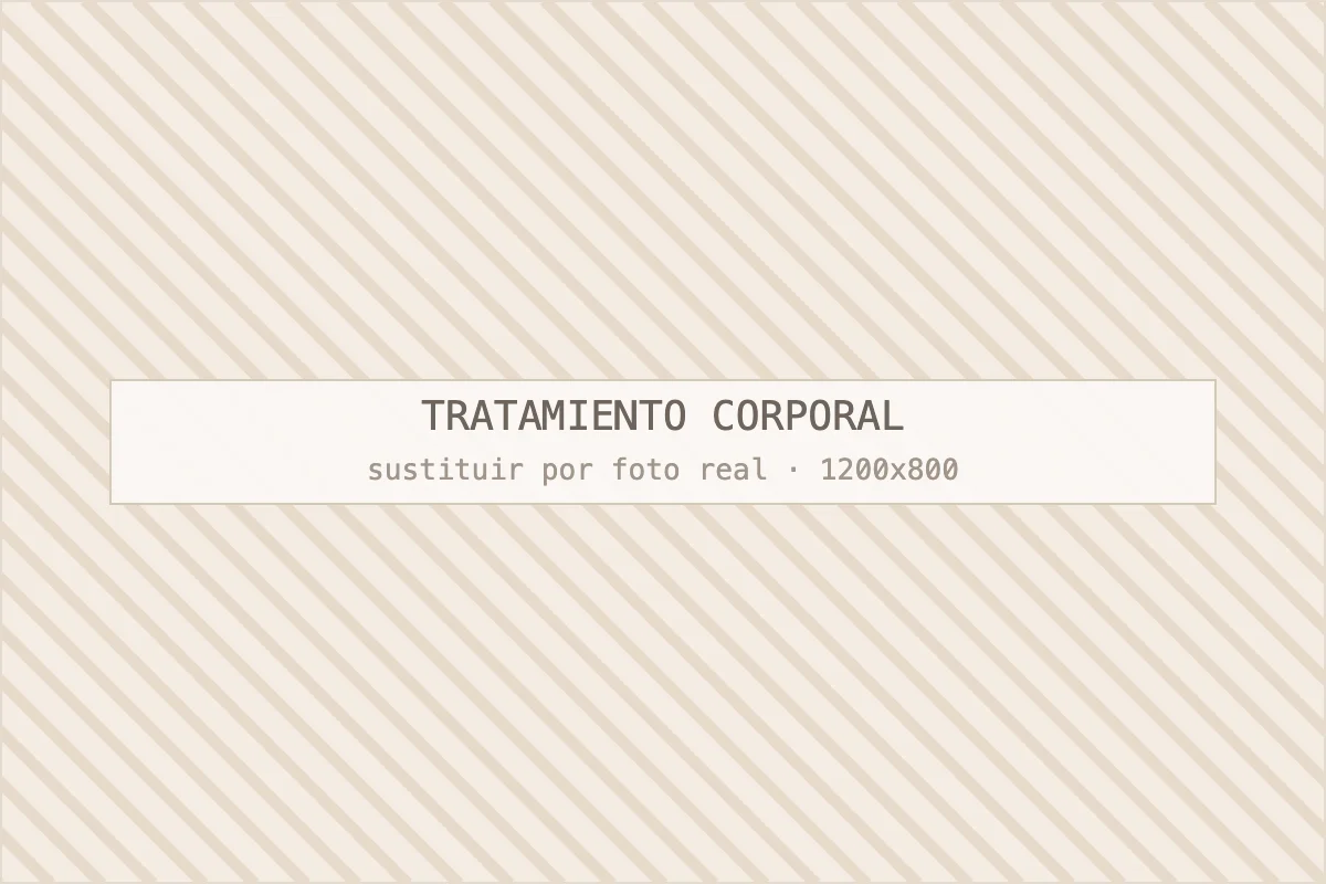 Tratamientos corporales en el centro de estética de Barcelona